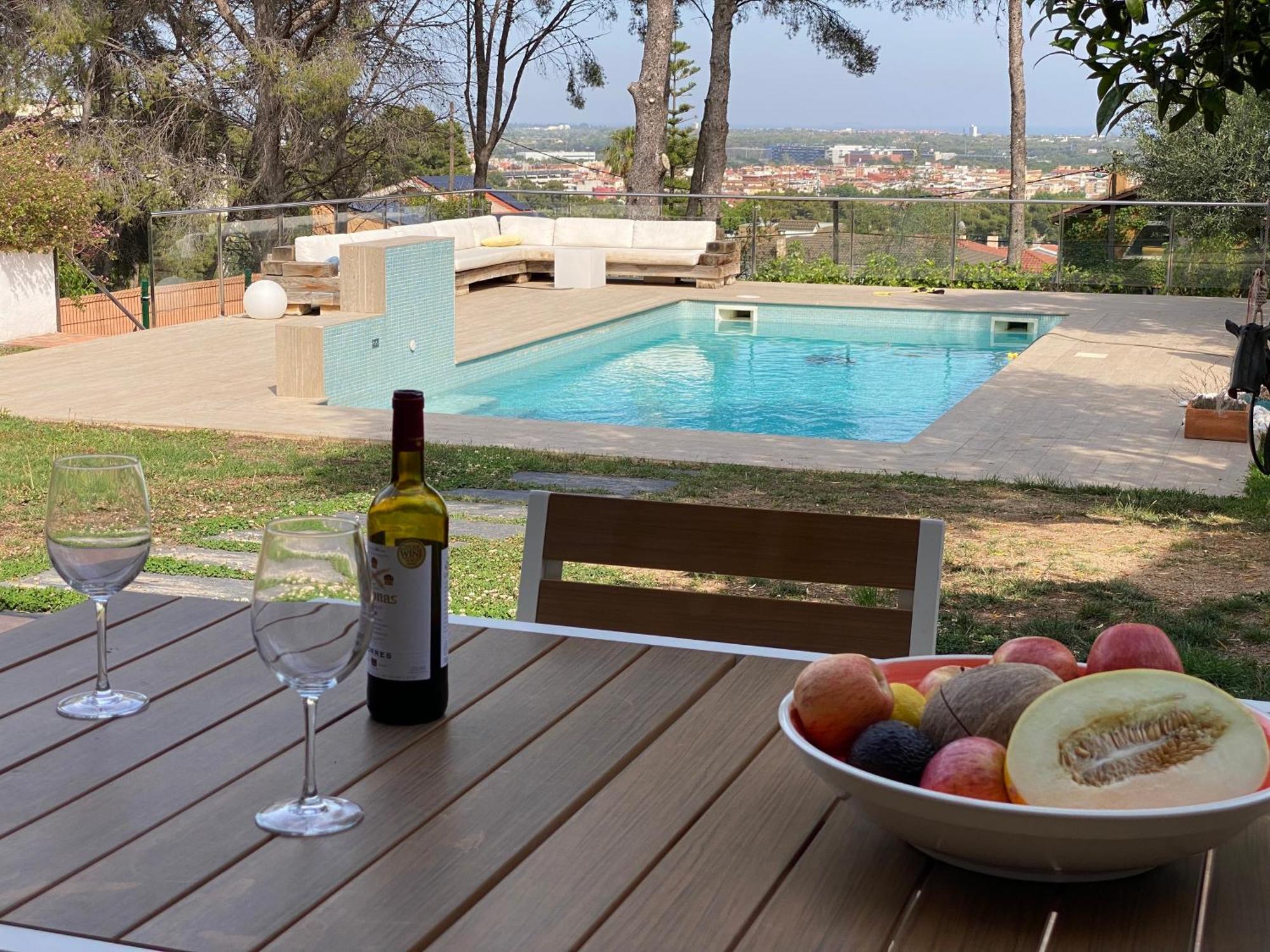 Villa Bella Vista Castelldefels Eksteriør billede