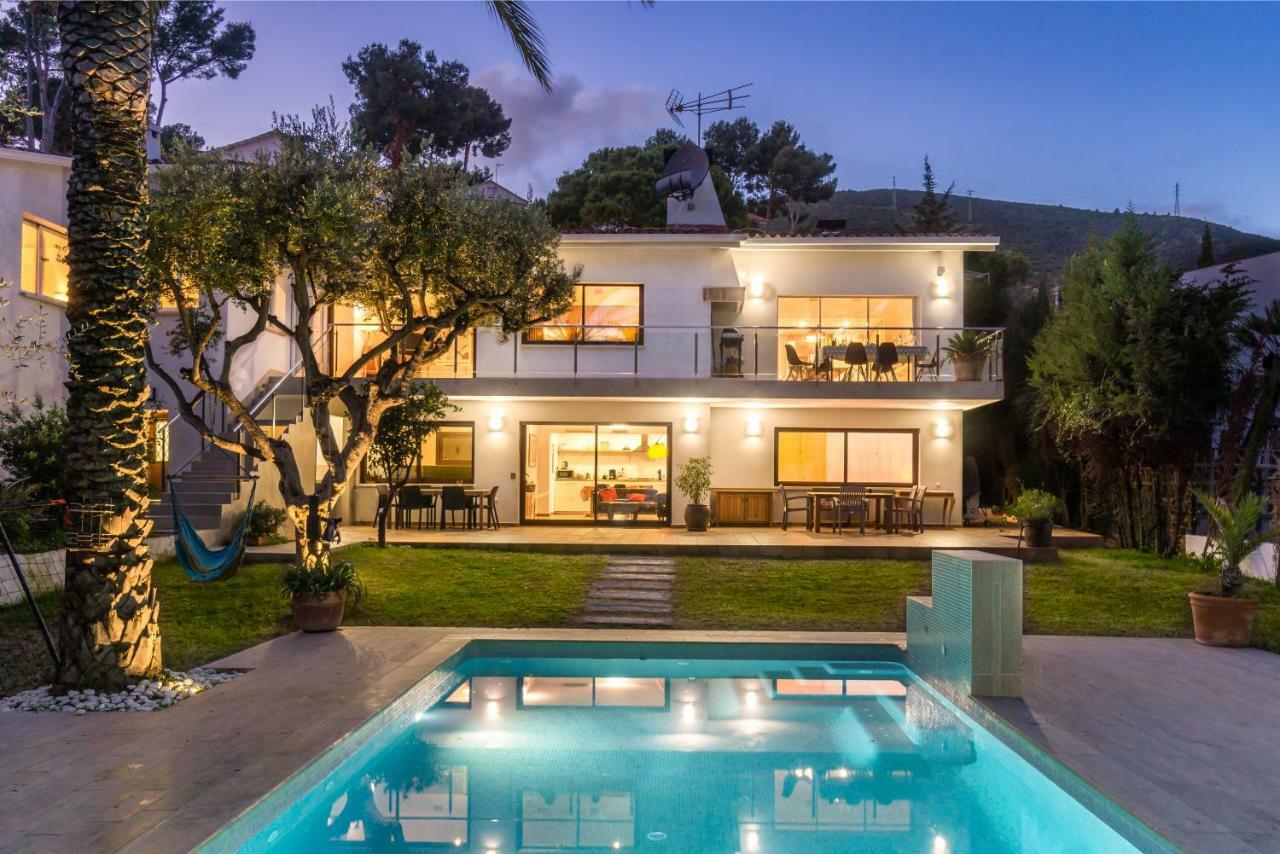 Villa Bella Vista Castelldefels Eksteriør billede